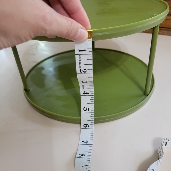 Vintage Green Rubbermaid 2 tier lazy susan - Picture 6 of 7